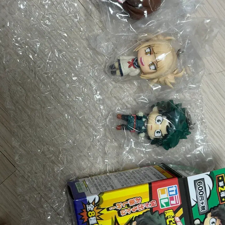 [BUNJANG] My Hero Academia Mini Keychain Set 3 Types (Izuku Midoriya, Himiko Toga, Ochaco Uraraka) / 나의 히어로 아카데미아 미니키링 3종 미도리야, 토가, 우라라카