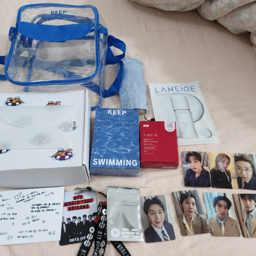 [BUNJANG] BTS Busan Concert Gift Set - Soundcheck Lanyard &amp; Photocard / BTS 방탄 부산 콘서트 기프트 + 사운드 체크 목걸이 세트
