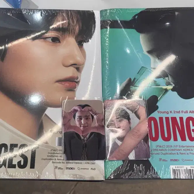 [BUNJANG] Day6 Young K Seven Eleven Photocard + Album Set / <앨범포함>데이식스 세븐일레븐 영케이 포카2종 + 앨범2종