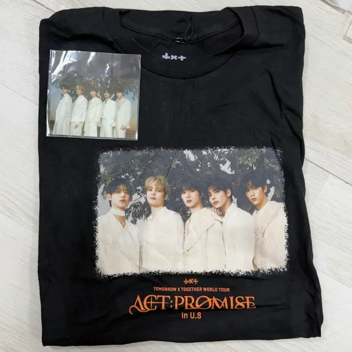 [BUNJANG] TXT World Tour ACT: PROMISE Photo T-Shirt / 투바투 월드투어 포토 티셔츠