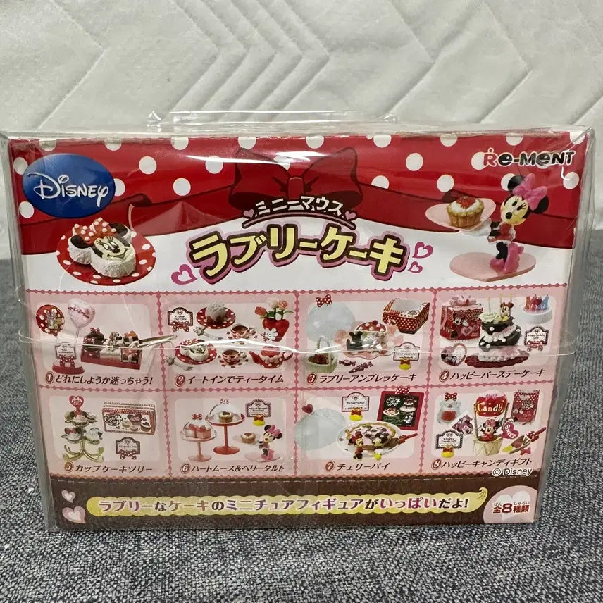 [BUNJANG] Re-Ment 2014 Disney Minnie Mouse Lovely Sweets Miniature Sealed / 리멘트 2014 디즈니 미니 마우스 러블리 케이크 미개봉 새제품