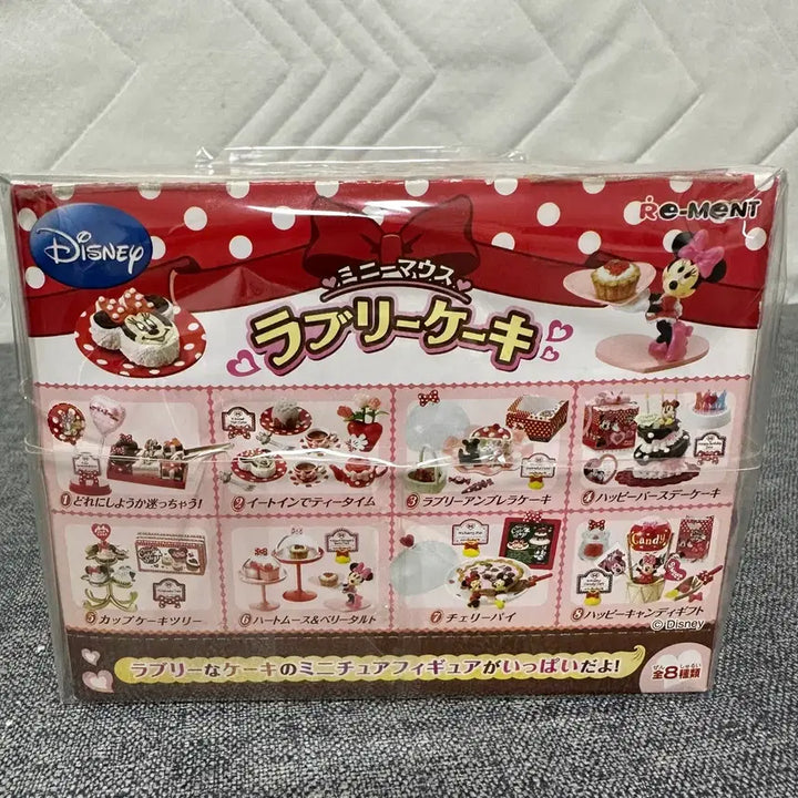 [BUNJANG] Re-Ment 2014 Disney Minnie Mouse Lovely Sweets Miniature Sealed / 리멘트 2014 디즈니 미니 마우스 러블리 케이크 미개봉 새제품