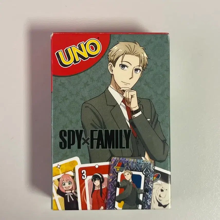 [BUNJANG] Spy x Family Anya Forger Happy Meal Uno Card Game / 스파이패밀리 스파패 해피밀 우노 로이드
