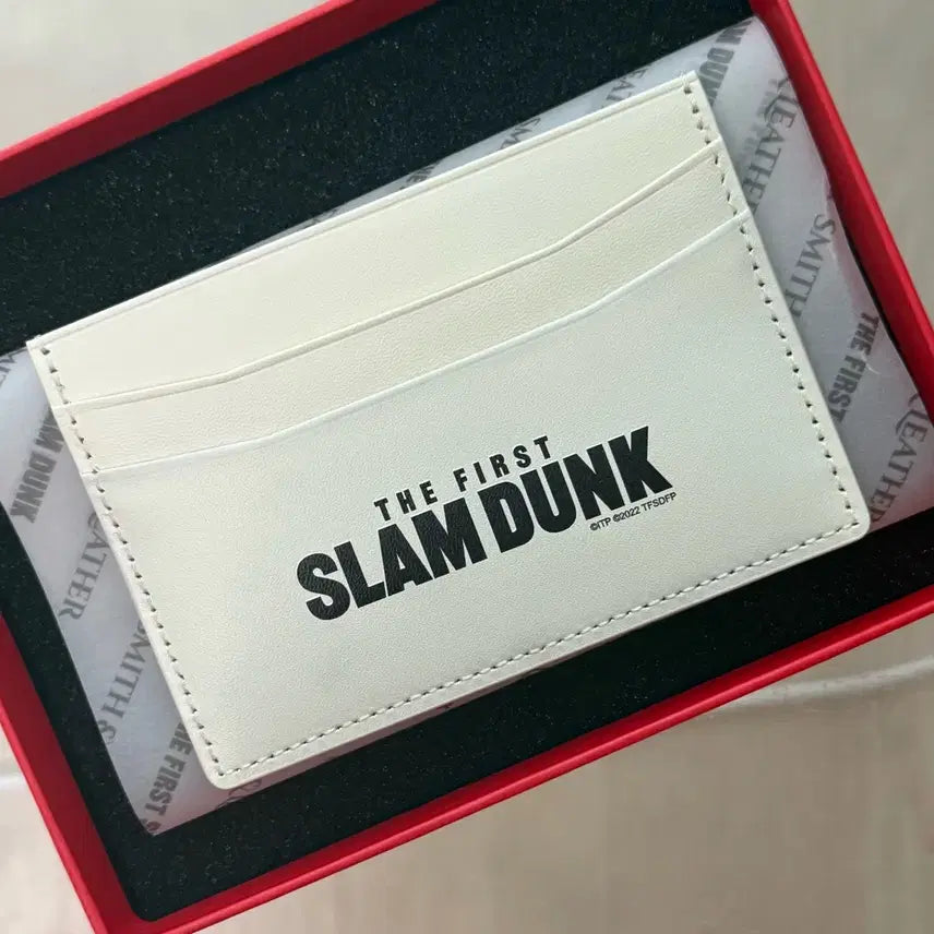 [BUNJANG] Slam Dunk Smith &amp; Leather Official Card Holder (Seo Tae Woong Engraved) / 슬램덩크 스미스앤레더 공식 카드지갑(슬덩 서태웅 각인)