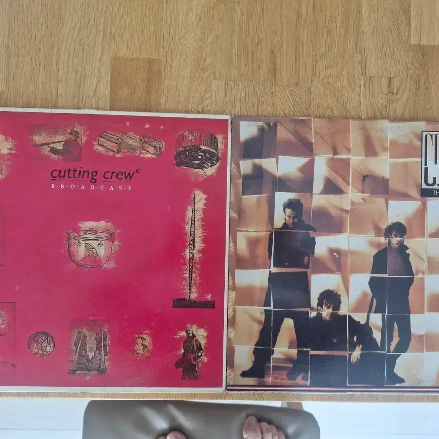 [BUNJANG] Cutting Crew Broadcast &amp; The Scattering LP Bundle Set / [C] Cutting Crew LP 2종 일괄