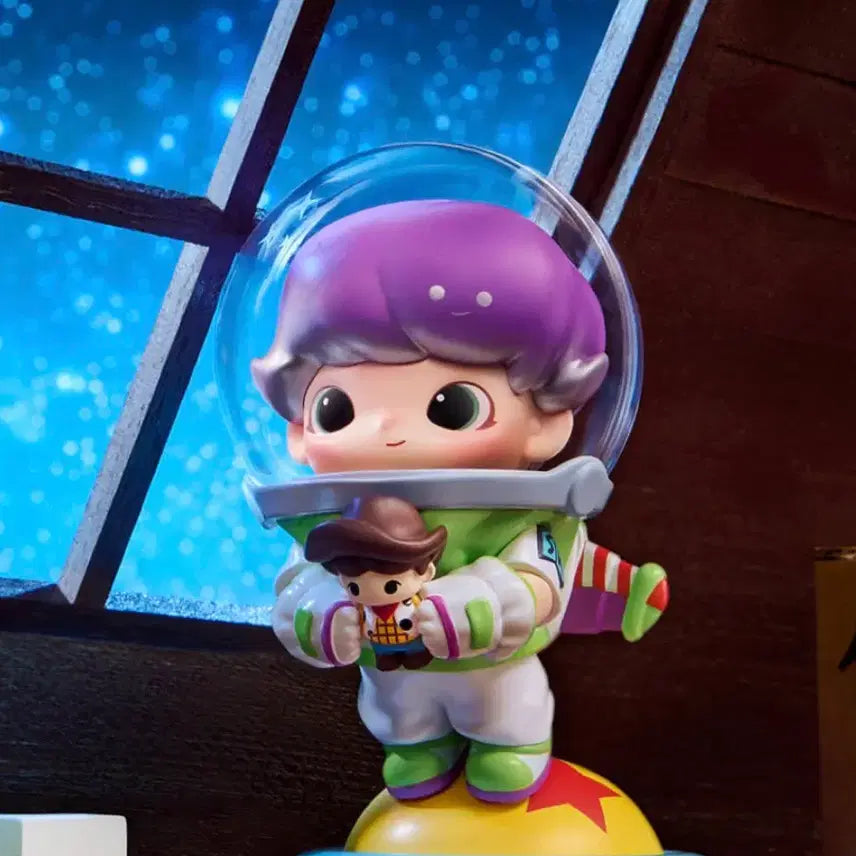[BUNJANG] Pop Mart Dimoo World x Pixar Series Buzz Lightyear Figure / [당일발송] 팝마트 디무 월드 x 픽사 시리즈 - 버즈