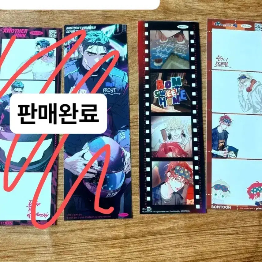 [BUNJANG] Honey Trouble Life Four Cuts Photo - Bomtoon x Photoism Collaboration / BL 허니트러블 인생네컷 (봄툰x포토이즘 콜라보)