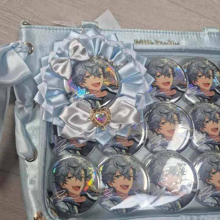 [BUNJANG] Ensemble Stars Sena Izumi Ita Bag Bundle Set / 앙스타 세나이즈미 이타백+로제트+악세사리참