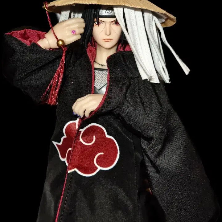 [BUNJANG] Custom Head &amp; Hat + SHF Uchiha Itachi NARUTOP99 Edition Action Figure / [커스텀 헤드 + 삿갓] SHF 우치하 이타치 NARUTOP99 에디션 액션 피규어