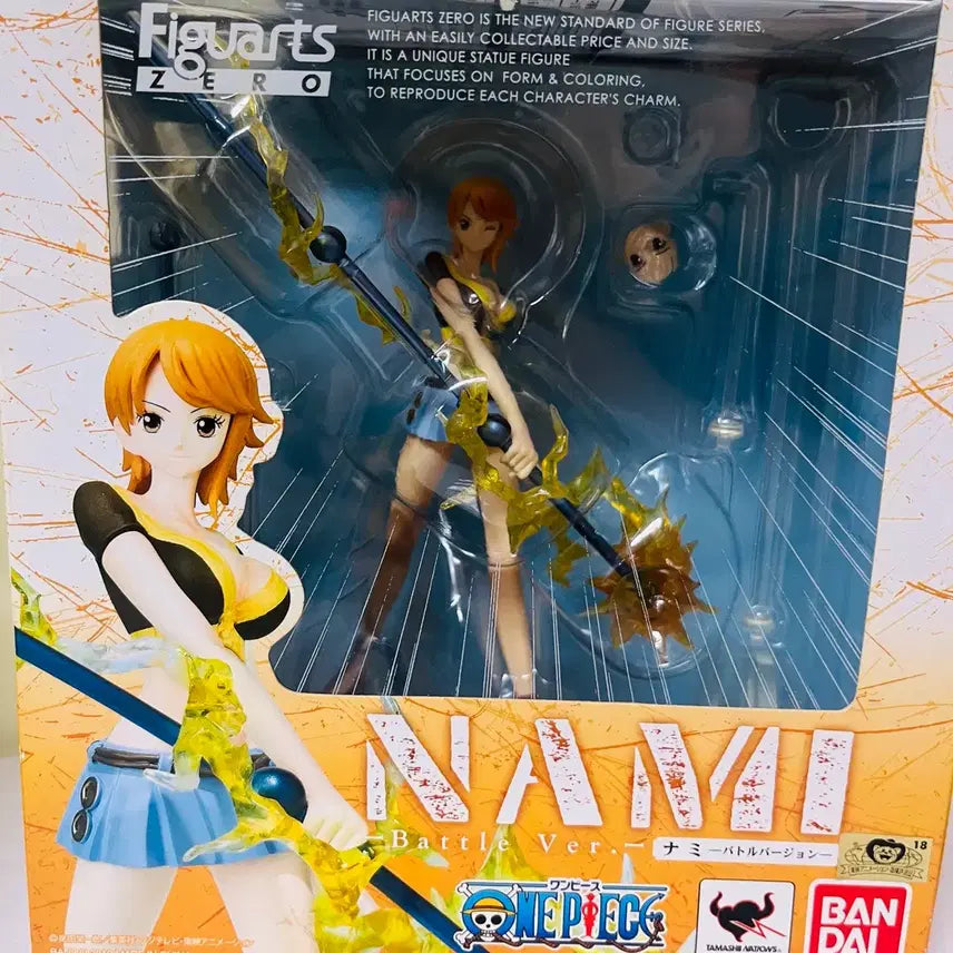 [BUNJANG] Bandai Figuarts ZERO Battle Ver. Nami Figure / 새상품(원피스피규어)반다이 아츠제로 배틀 ver 나미