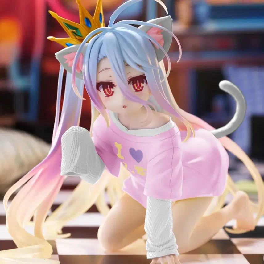[BUNJANG] No Game No Life Shiro Desktop Figure (Sealed) / [미개봉] 노겜 노라 시로 데스크탑 피규어 노게임 노 라이프