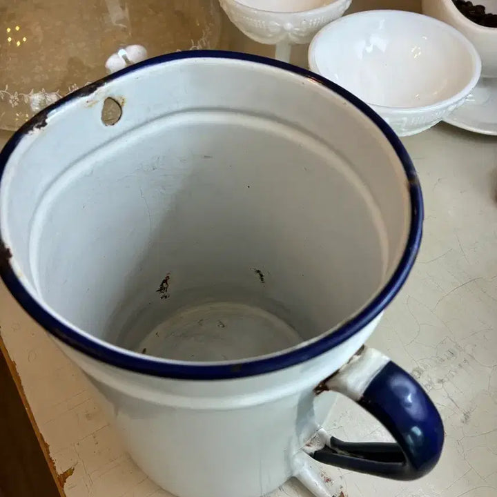 [BUNJANG] Vintage Enamel Pot / 빈티지법랑