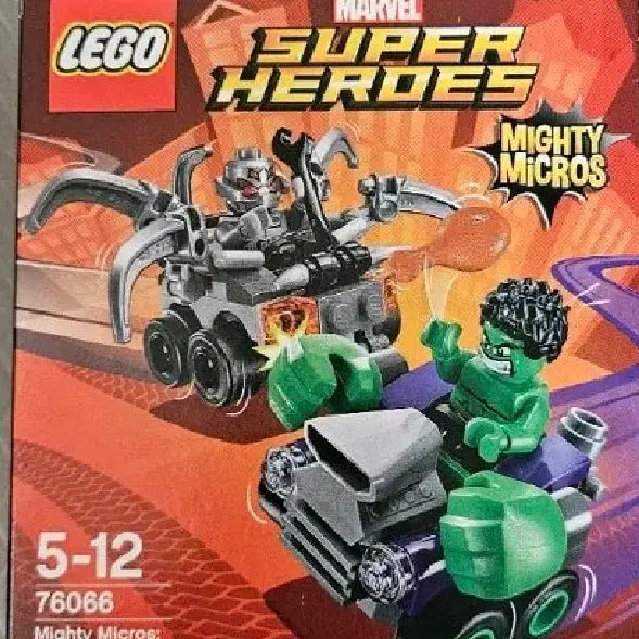 [BUNJANG] LEGO Mighty Micros Hulk vs. Ultron Set 76066 / 레고 76066 마이티마이크로 헐크대울트론