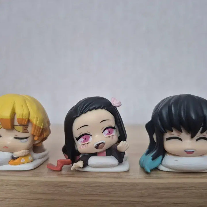 [BUNJANG] Demon Slayer Onemutan 3-Character Set (Zenitsu, Nezuko, Muichiro) / 귀멸의 칼날 오네무탄 일괄 (젠이츠,네즈코,무이치로)