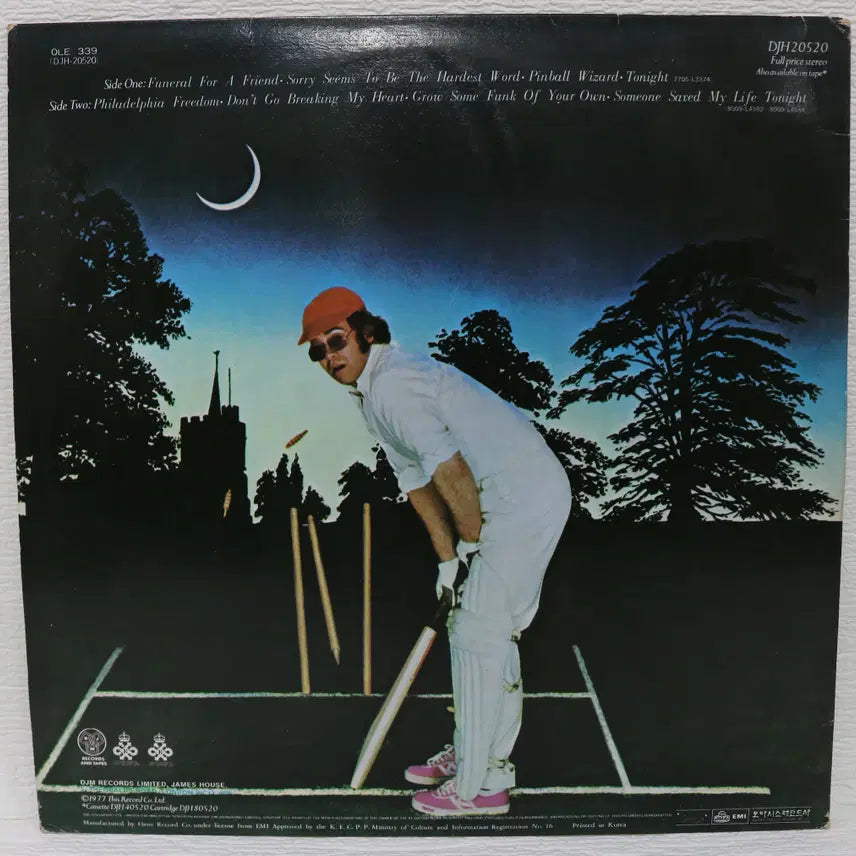 [BUNJANG] Elton John Greatest Hits Vol.2 LP Vinyl Record (1980) / [NO.6211] ELTON JOHN (GREATEST HITS Vol.2)LP음반