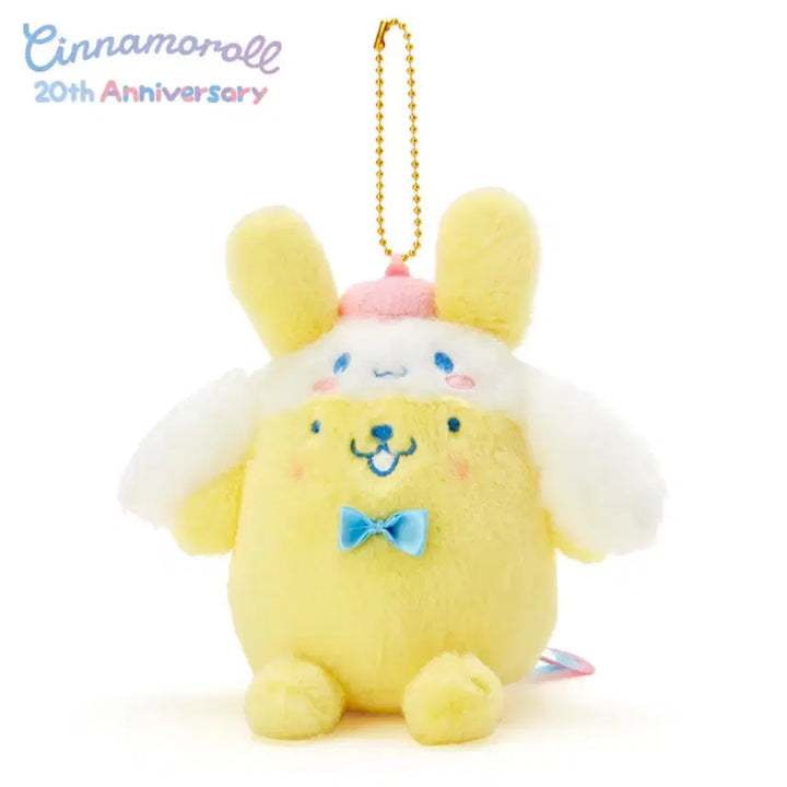 [BUNJANG] Sanrio Cinnamoroll &amp; Pompompurin 20th Anniversary Mascot / 산리오 시나모롤 20주년 폼폼푸린 마스코트