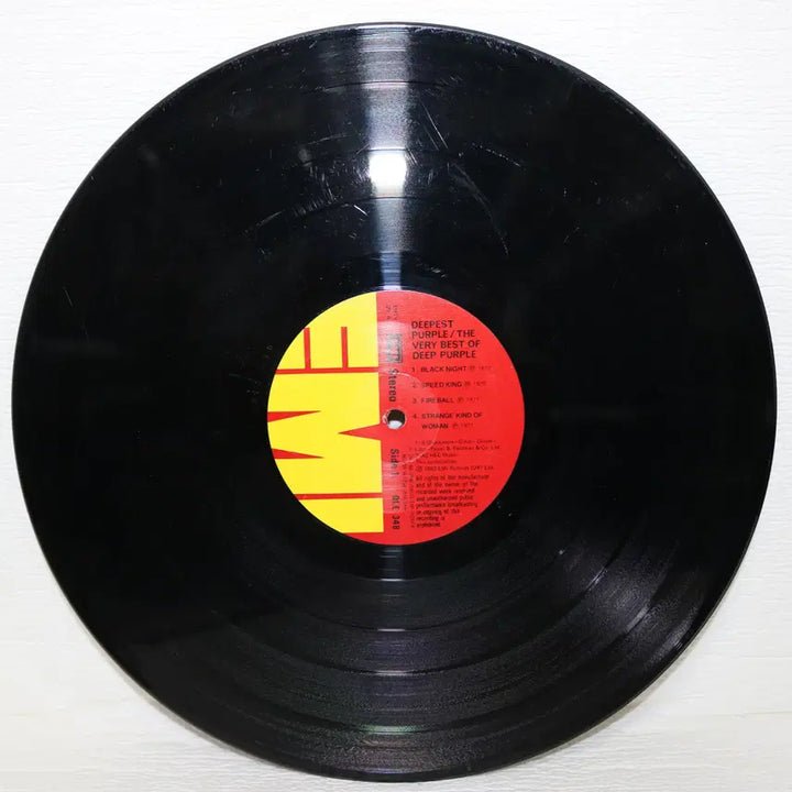 [BUNJANG] Deep Purple The Very Best of Deep Purple LP Record / [NO.6214] DEEP PURPLE (DEEPEST PURPLE/THE VERY BEST OF DEEP PURPLE LP음반
