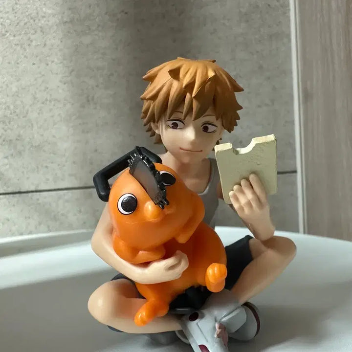 [BUNJANG] Chainsaw Man Denji Pochita Childhood Break Time Figure / 체인소맨 덴지 포치타 어린시절 브레이크타임 피규어
