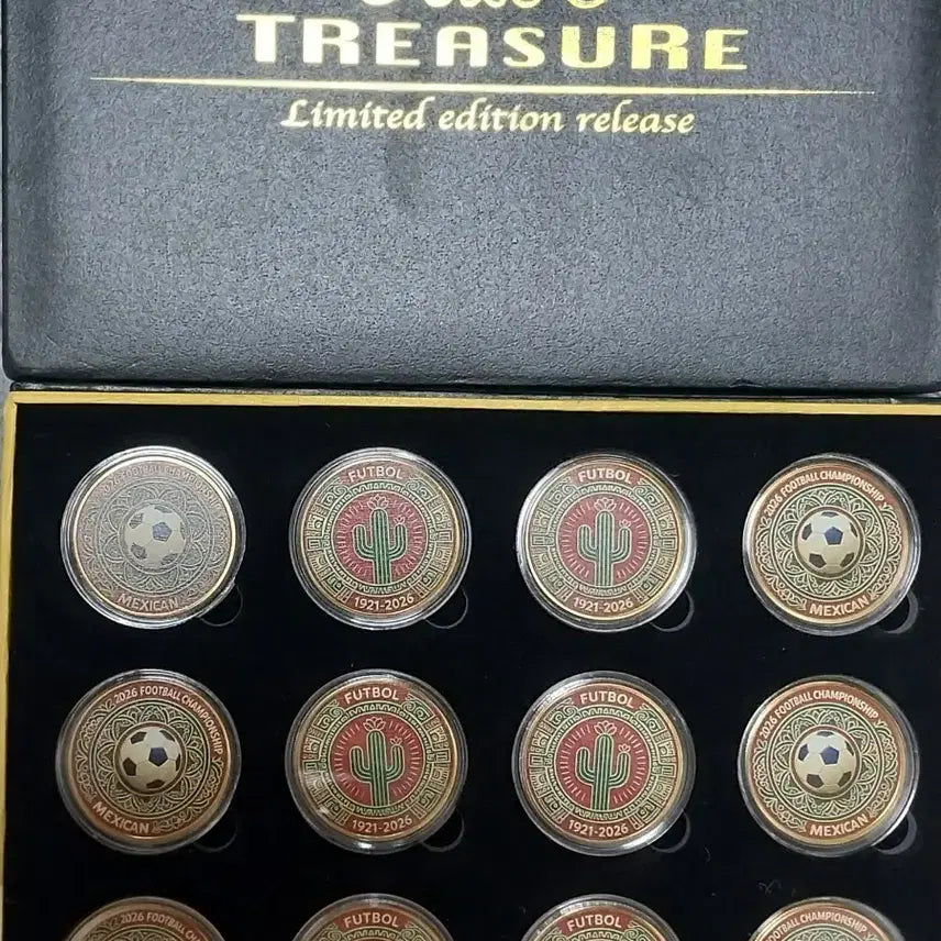 [BUNJANG] 2026 World Cup Limited Edition Commemorative Coin Set / 축구 기념 주화 세트 2026년월드컵한정판