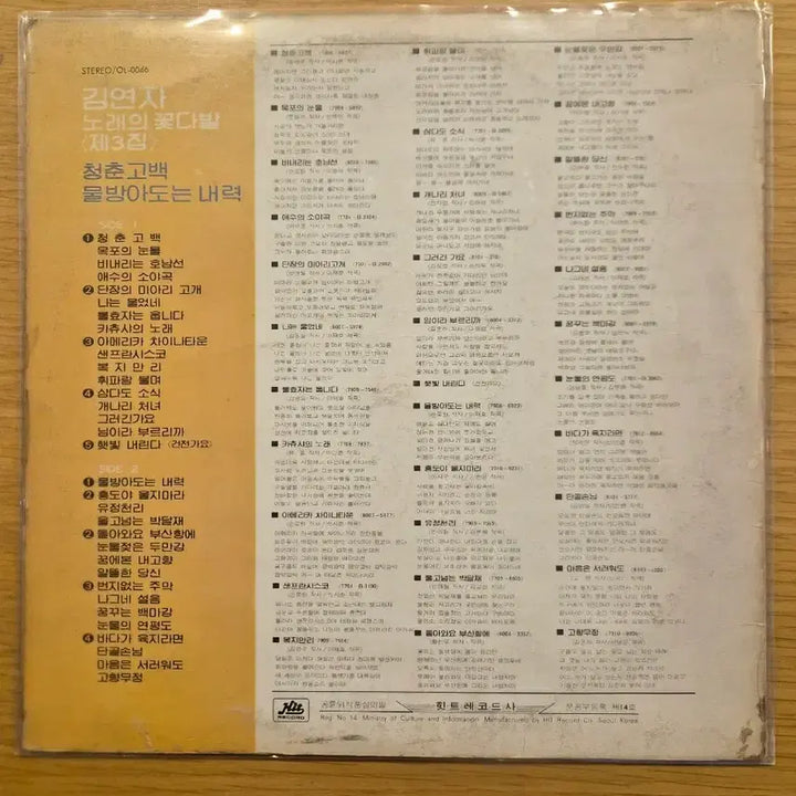 [BUNJANG] Kim Yeon Ja LP / 김연자 lp