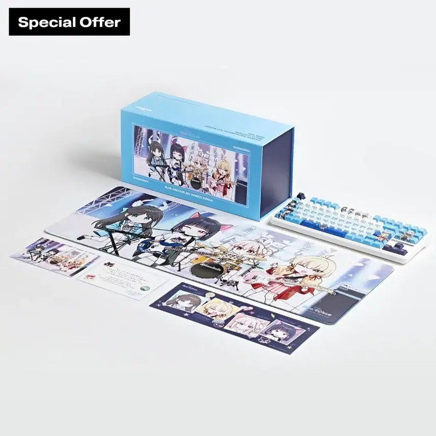 [BUNJANG] Blue Archive Hamaji Aki Keyboard Set / 블루아카이브 하마지 아키 키보드 세트
