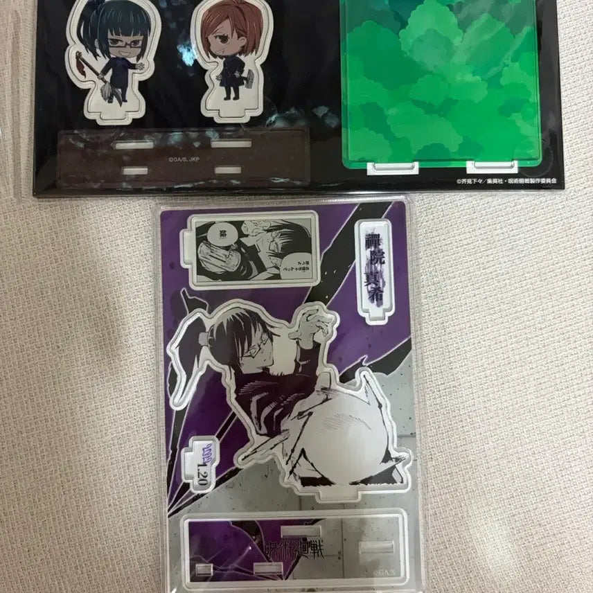 [BUNJANG] Jujutsu Kaisen Maki Zenin &amp; Nobara Kugisaki Acrylic Standee &amp; Diorama / 주술회전 마키 노바라 아크릴 스탠드/디오라마