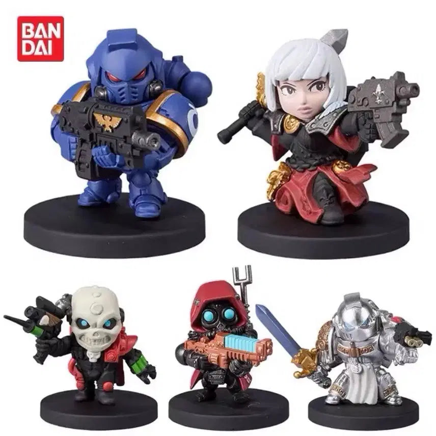 [BUNJANG] Bandai Warhammer 40K Chibi Figure SD Series 1 &amp; 2 Set / 반다이 워해머 40K 치비피규어 SD 1탄 / 2탄 10종 미개봉 새제품