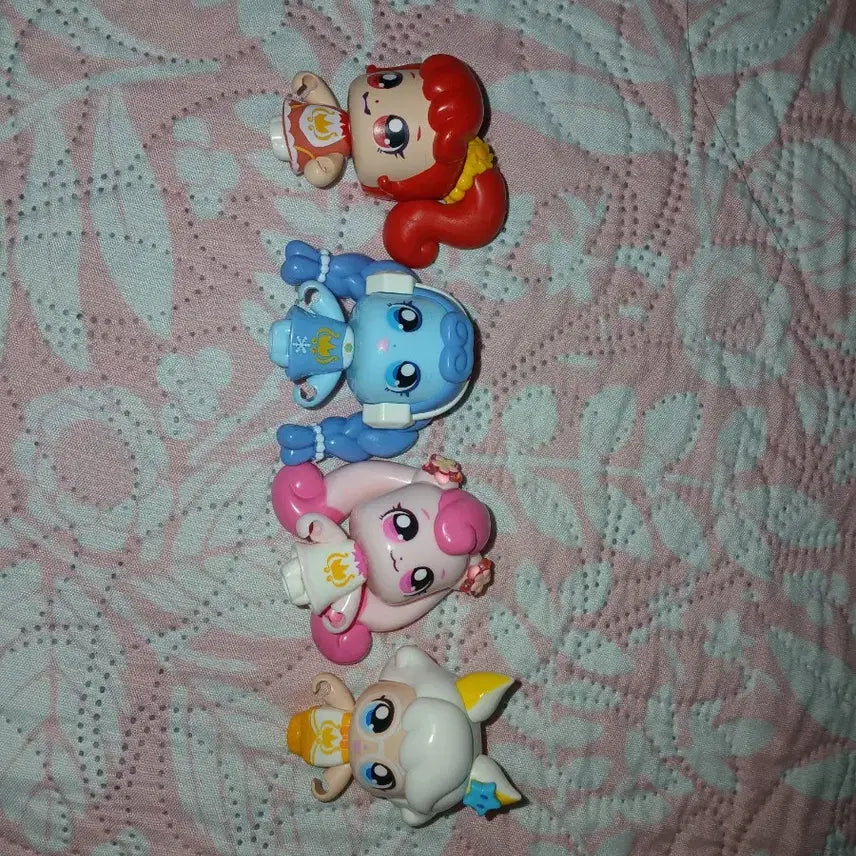 [BUNJANG] Princess Catch Tinyping Lego Figures - Set of 4 / 프린세스 캐치 티니핑 레고 피규어 4종