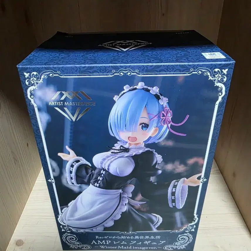 [BUNJANG] Taito Artist Masterpiece Rem Figure Winter Maid Version / 타이토 Artist Masterpiece AMP렘 피규어 윈터 메이드 버전 피규어