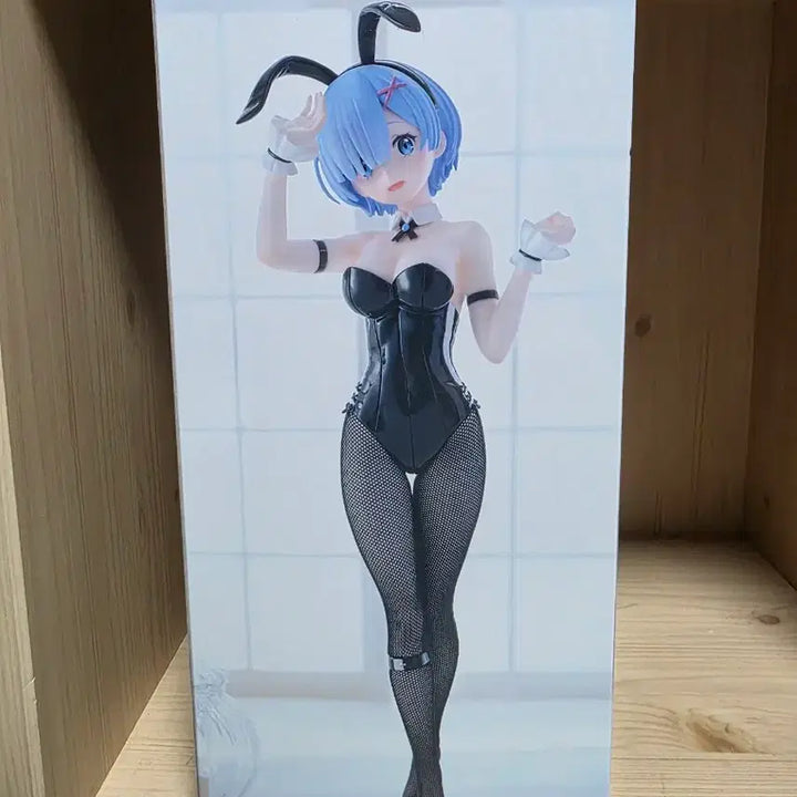 [BUNJANG] FURYU Re:ZERO Rem Bicute Bunnies Bunny Girl Figure / 후류 Re: 제로 리제로 bicute bunnies 렘 바니걸 피규어