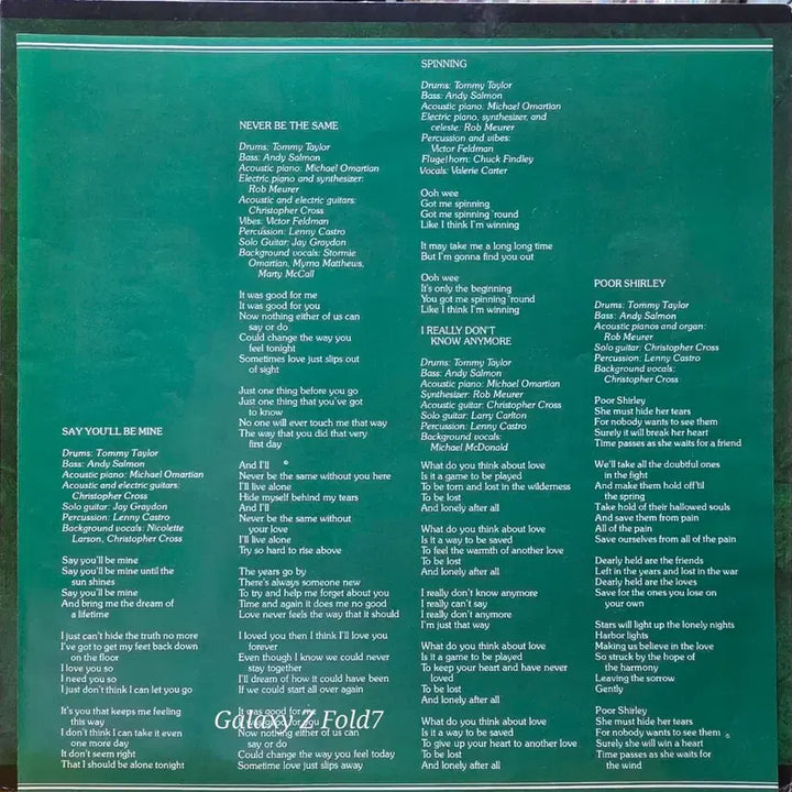 [BUNJANG] Christopher Cross BA-650 1979 Japanese Pressing LP Record / BA-650. 크리스토퍼 크로스 앨범 LP음반.