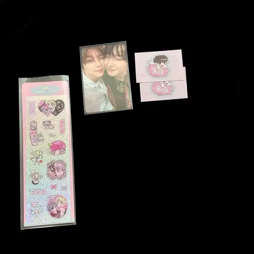 [BUNJANG] NCT WISH Sion &amp; Riku Saeyoon Sticker Set (Unreleased Goods) / 엔시티위시 시온 사쿠야 시오빵즈 샄숀 스테디 유닛 포카 부쿠님 bukoo님 마론님 스티커 비공굿