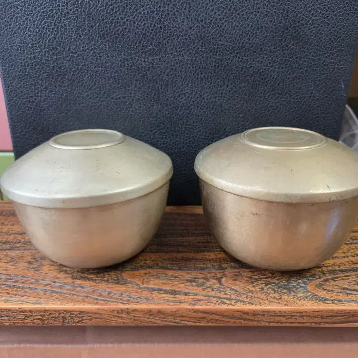 [BUNJANG] Brassware Set (2 pieces) Antique / 유기 놋그릇 2벌