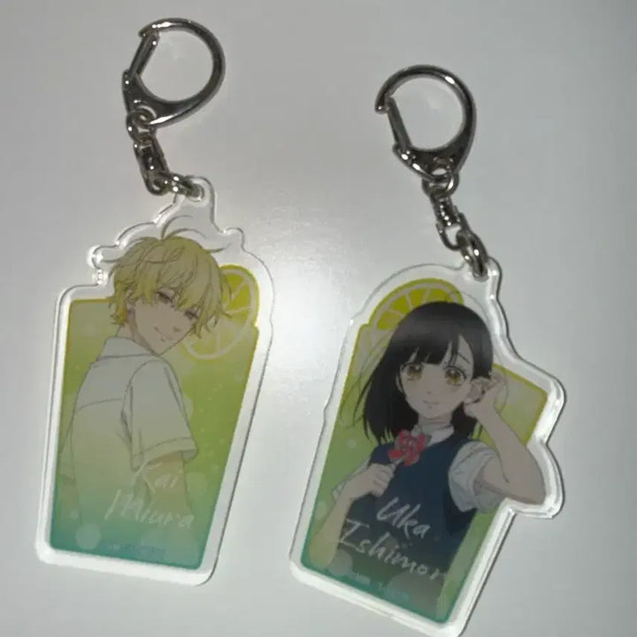 [BUNJANG] Honey Lemon SodaUKA Kai Keyring Bundle Set / 허니레몬소다 우카 카이 키링 일괄
