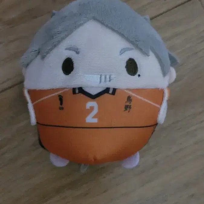 [BUNJANG] Haikyu!! Sugawara Koushi Fuwarorin Plush Doll 10cm / 하이큐 스가와라 후와코로링 누이 인형 10cm