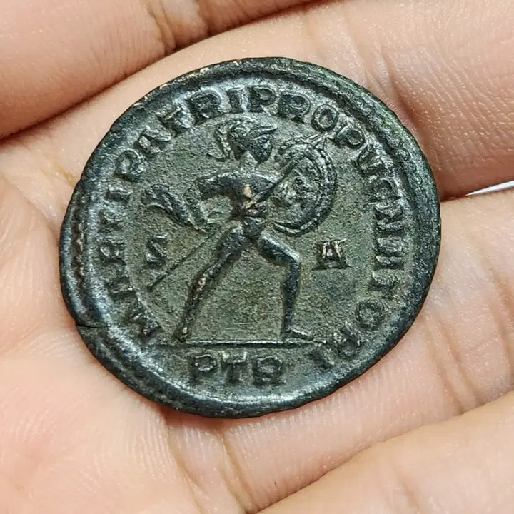 [BUNJANG] Roman Empire Constantine I Rare Coin (307-308 AD) / 한정 명품)로마 제국 콘스탄티누스 초기 희귀 주화 동전 화폐 수집