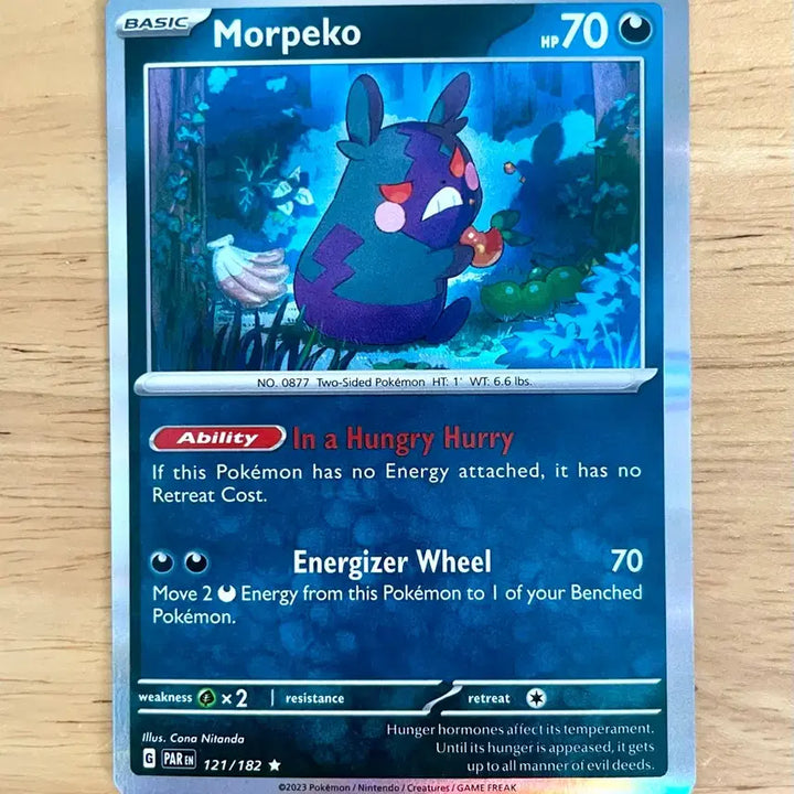 [BUNJANG] Pokemon Trading Card Morpeko 121/182 (North American) / 북미 포켓몬카드 모르페코 121/182