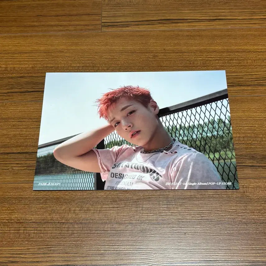 [BUNJANG] Park Ji Hoon Reflect Pop-up Store Soundwave Lucky Draw Mini Poster Card / 박지훈 리플렉트 팝업 스토어 사운드 웨이브 사웨 특전 미니 포스터 카드 지류