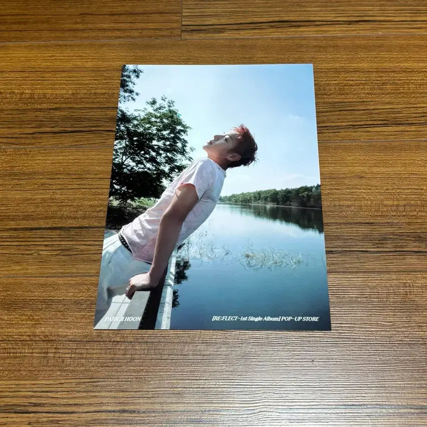 [BUNJANG] Park Jihoon Reflect Pop-up Store Soundwave Mini Poster Card / 박지훈 리플렉트 팝업 스토어 사운드 웨이브 사웨 특전 미니 포스터 카드 지류