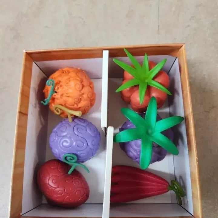 [BUNJANG] Banpresto One Piece Devil Fruit Figures Set (6 Types) / 원피스 악마의열매 피규어 6종 반프레스토