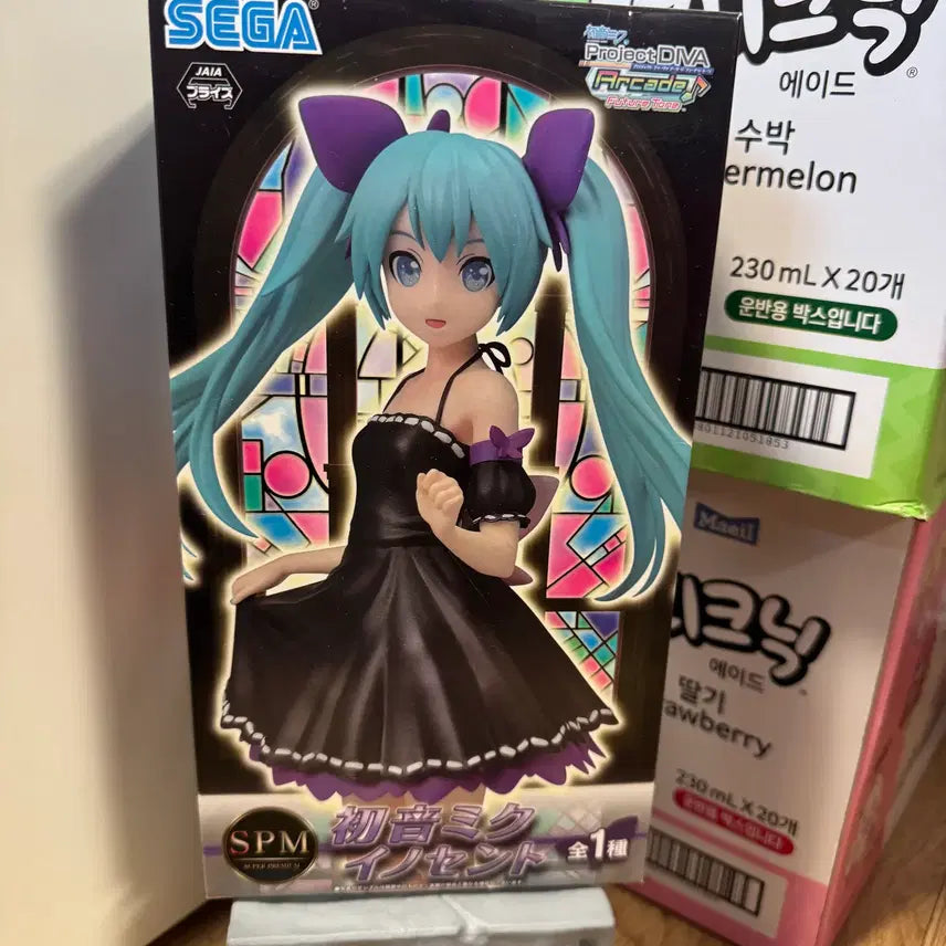 [BUNJANG] SPM Project DIVA Arcade Miku Figure (Sealed) / [미개봉] SPM 프로젝트디바 아케이드 미쿠 피규어