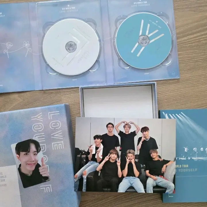 [BUNJANG] BTS Love Yourself Europe Tour J-Hope Photocard / 럽셀 유럽 BTS  Love yourself DVD 제이홉 포카