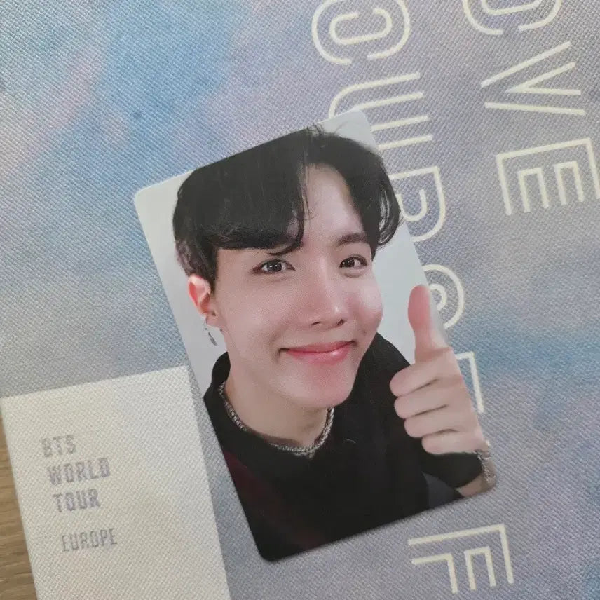 [BUNJANG] BTS Love Yourself Europe Tour J-Hope Photocard / 럽셀 유럽 BTS  Love yourself DVD 제이홉 포카