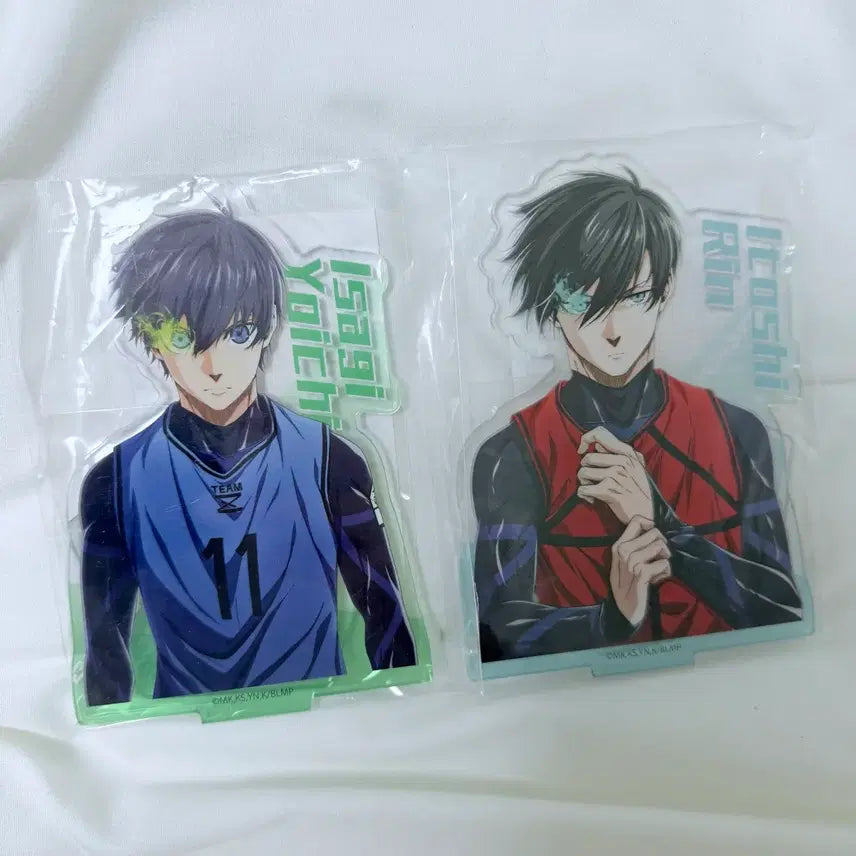 [BUNJANG] Blue Lock Isagi Yoichi / Itoshi Rin Acrylic Stand / 블루록 이사기 요이치/이토시 린 아크릴 스탠드