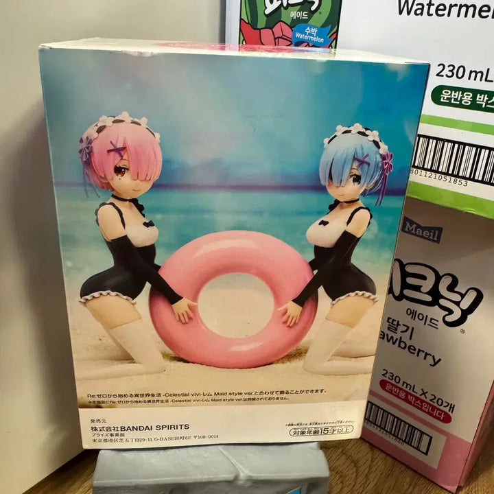 [BUNJANG] Re:Zero Ram Swimsuit Maid Figure (Sealed) / [미개봉] 리제로부터시작하는이세계생활 수영복 메이드 람 피규어
