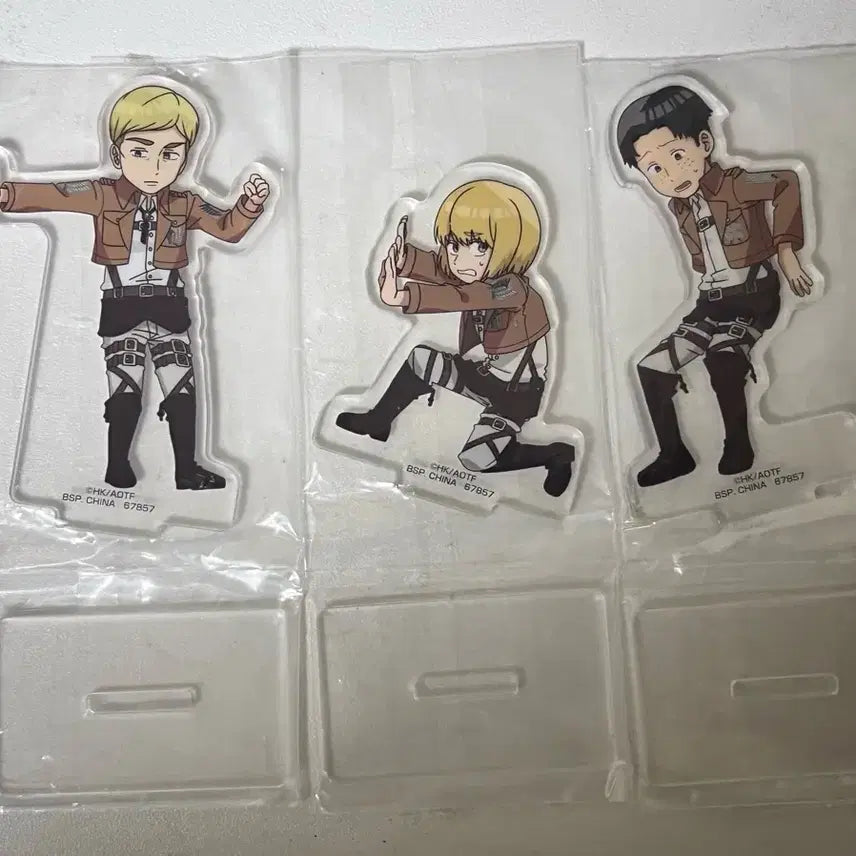 [BUNJANG] Attack on Titan Mini Acrylic Standee Bundle Set / 진격의 거인 h상 미니 아크릴 일괄판매합니다