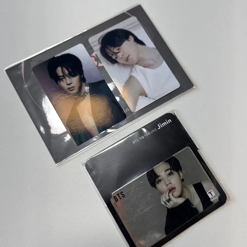 [BUNJANG] BTS Jimin FACE Japan FC POB Photocard + T-Money Card / 방탄 jimin 지민 face 일본fc 특전 포카+티머니