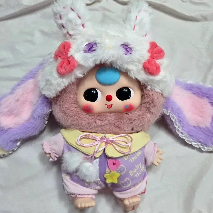 [BUNJANG] Babythree 400% Sweet Dream Pink Rabbit Doll / 베이비쓰리 400% 스윗드림 분홍 토끼 인형 판매합니다.