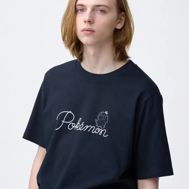 [BUNJANG] Pokemon G.U. Official Graphic T-Shirt, Psyduck, Size S / 포켓몬 티셔츠 GU 공식 그래픽 T셔츠 고라파덕 S사이츠