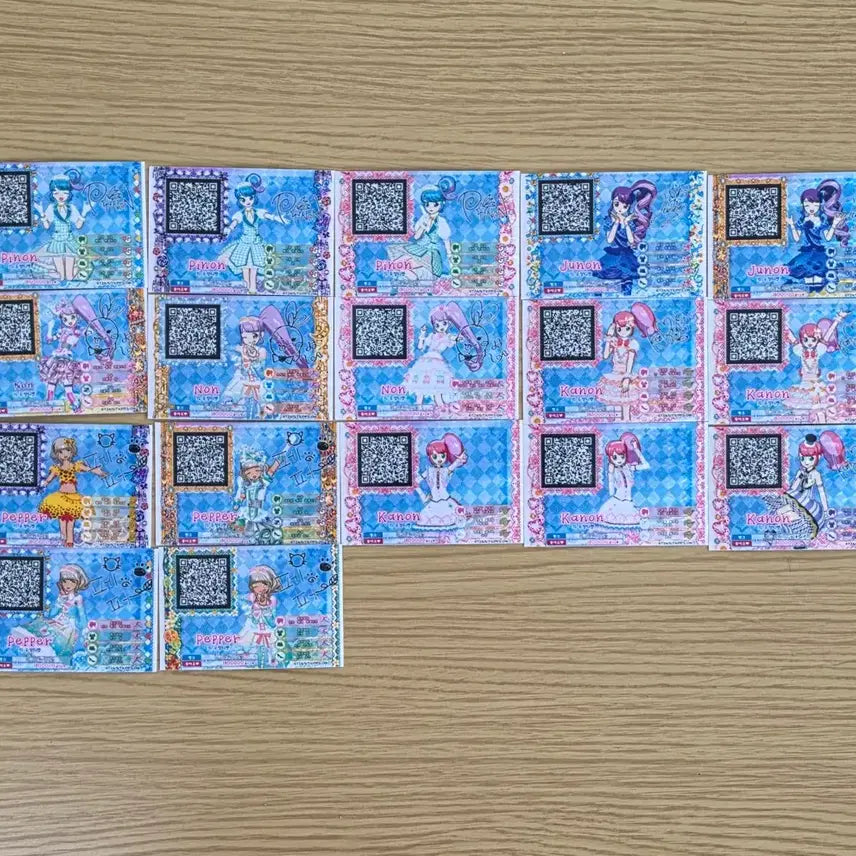 [BUNJANG] PriPara Pretty Ticket Friendship Ticket - Various Characters / 프리파라 프리티켓 우정티켓 파루루 하이디 주논 카논 피논 페퍼 아티
